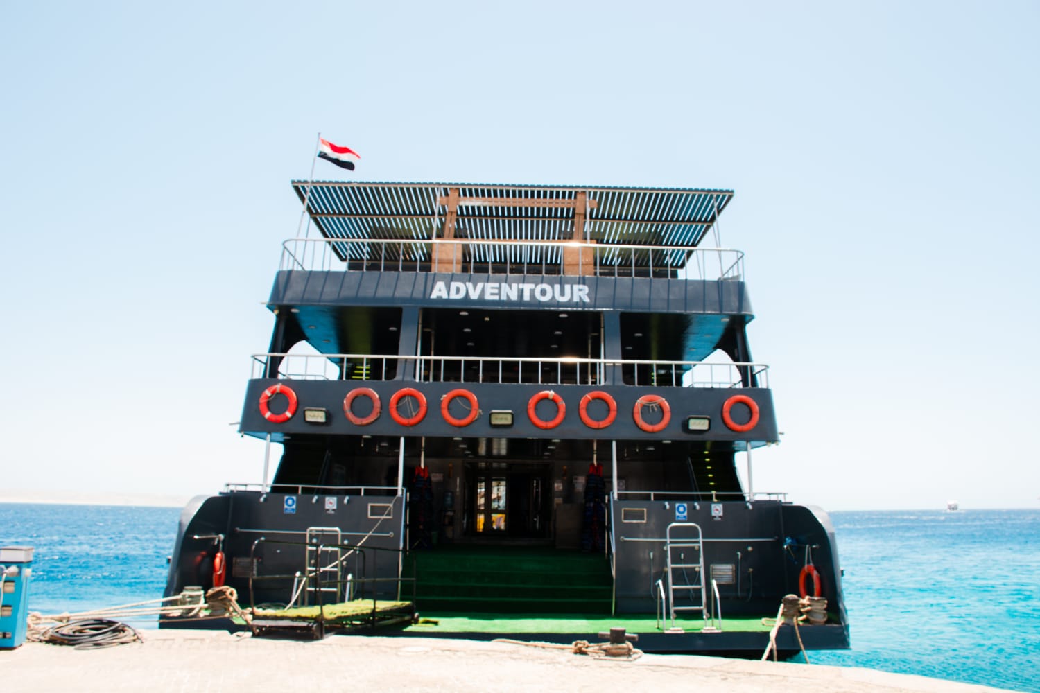 Adventour Submarine: Magawish Island Tour with Snorkeling & Pool Party - Image 6